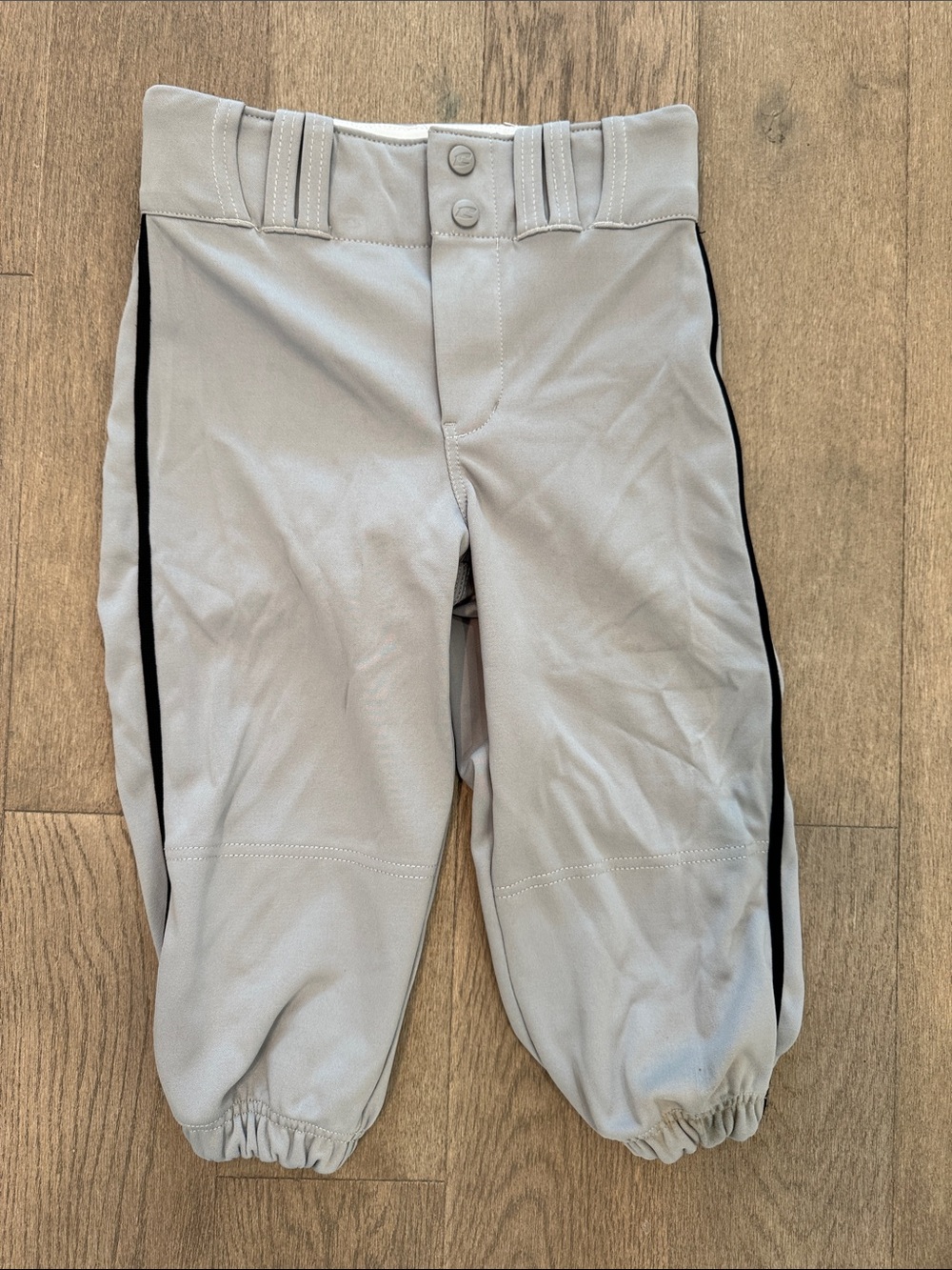 Champro Youth GREY BLACK‎ Piping Knicker Baseball Pant SIZE M Sports Summer Ball